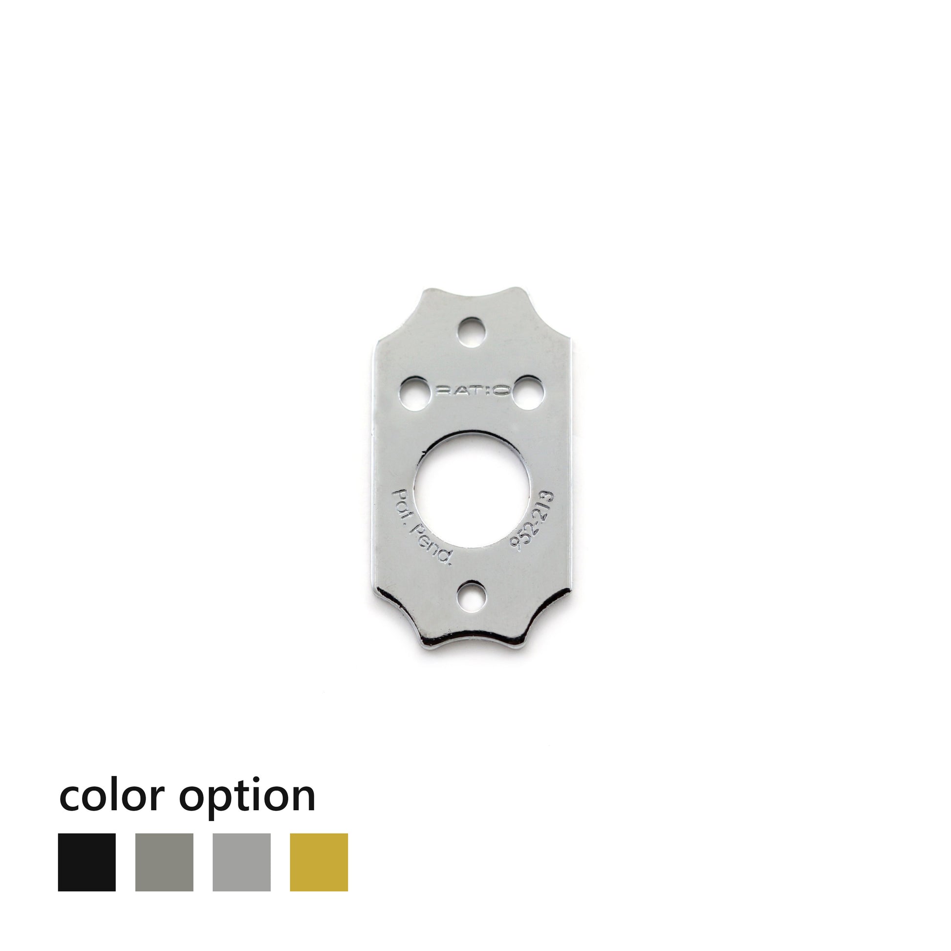 Individual InvisoMatch Plate for Ratio Tuners, Gibson Style Two Screw hole - Graph Tech Guitar Labs Ltd.