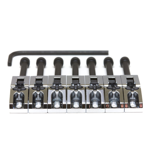 String Saver Floyd Rose Style Saddles - Chrome 7 String - Graph Tech Guitar Labs Ltd.