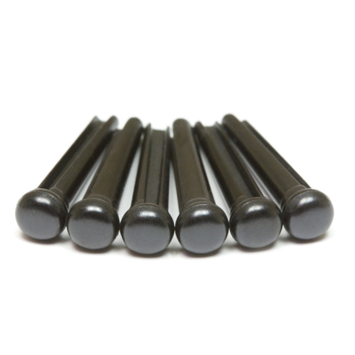 TUSQ Traditional Bridge Pins Black No Dot - Graph Tech Guitar Labs Ltd.