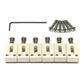Model 8000-F0 Saddles compatible with Strat & Tele Bridges Str.Sp. 55.35mm (2-3/16") - Graph Tech Guitar Labs
