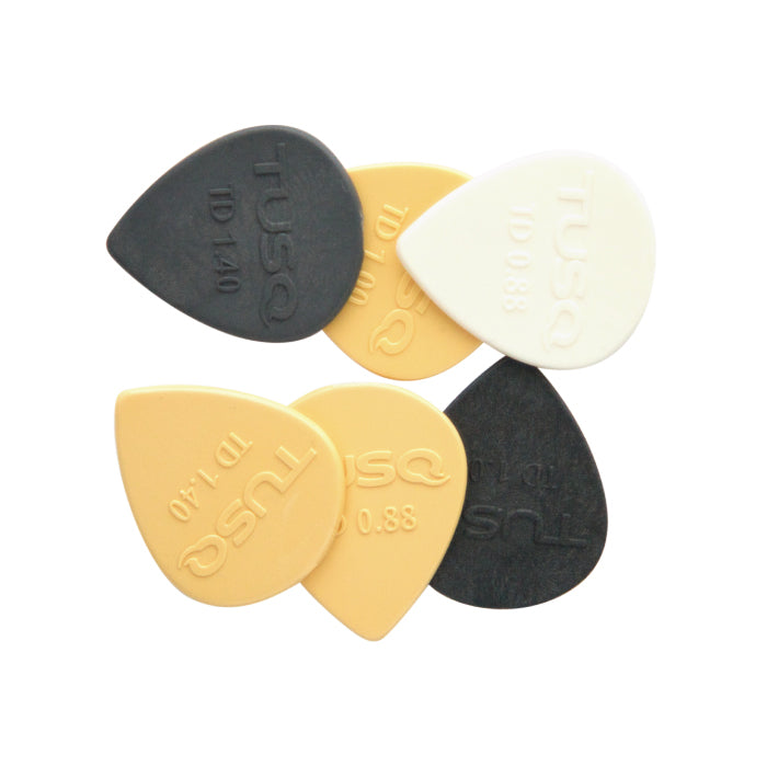 TUSQ Teardrop Pick mixed 6 Pack - Graph Tech Guitar Labs Ltd.