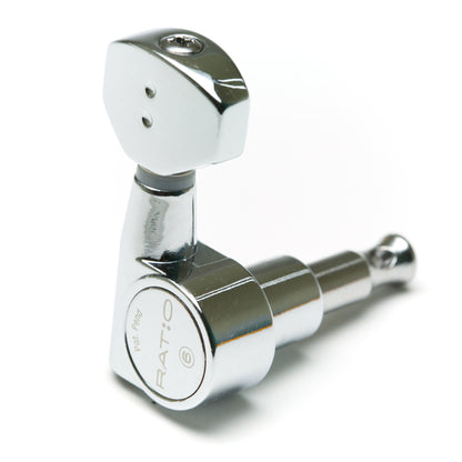 Ratio Electric Guitar Machine Heads 6 in-line (please select finish and button style) - Graph Tech Guitar Labs Ltd.