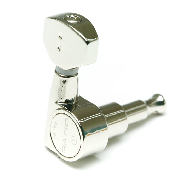 Ratio Electric Guitar Machine Heads 6 in-line (please select finish and button style) - Graph Tech Guitar Labs Ltd.